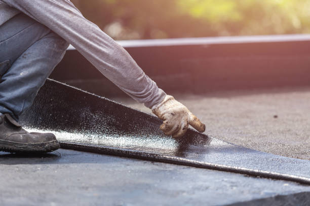 Professional Crawl Space Encapsulation technician working in Montrose, MI